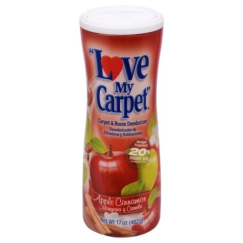 Love My Carpet Apple Cinnamon Scented Carpet And Room Deodorizer 17 Oz