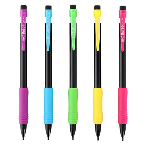 View Inc. SoftScripts Neon Mechanical Pencils,