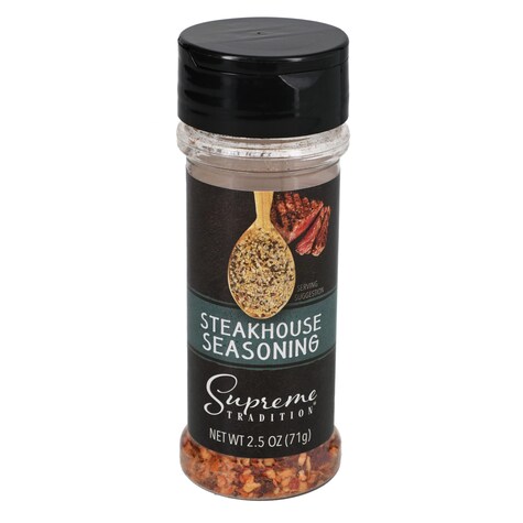 Bulk Supreme Tradition Steakhouse Seasoning 2 5 Oz Containers