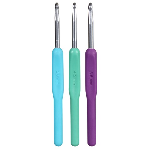 View Crafter's Square Aluminum Crochet Hooks