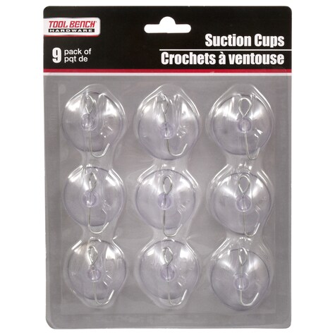 View Tool Bench Suction Cup Hooks,