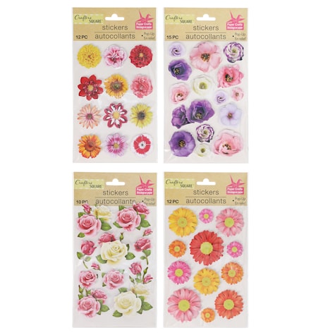 View Crafter's Square Handmade Floral Embellishment
