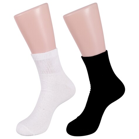 View Men's Diabetic Comfort Quarter Socks