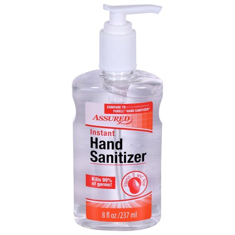 Assured Hand Sanitizer 8 Oz Bottles