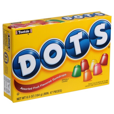 View Tootsie Dots Assorted Fruit-Flavored Gumdrops,