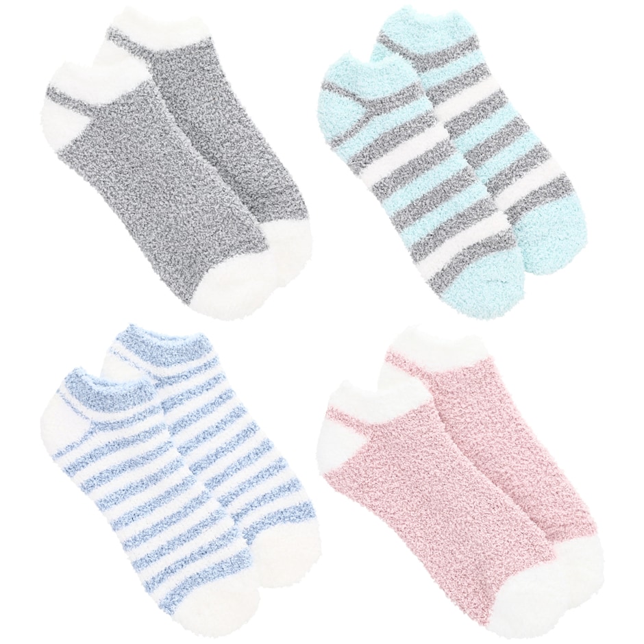 Snugadoo Women's Size 5-9 Fuzzy Ankle Socks