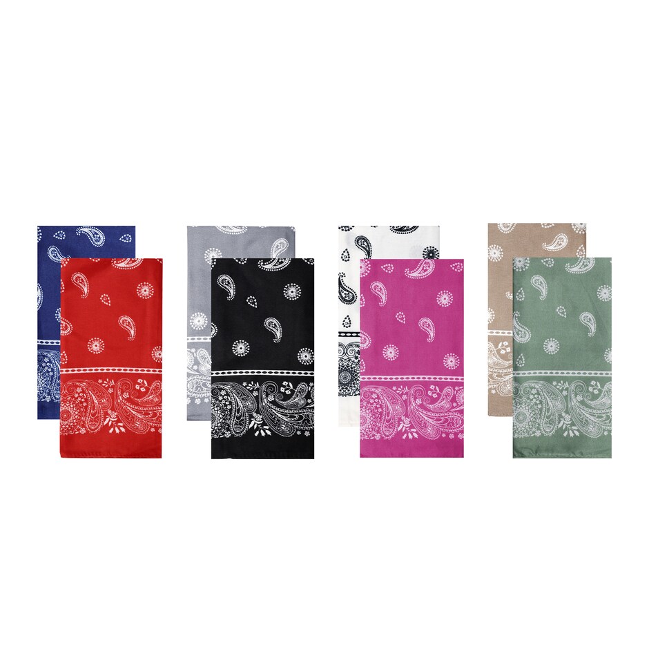 Paisley Bandanas 2 ct Packs