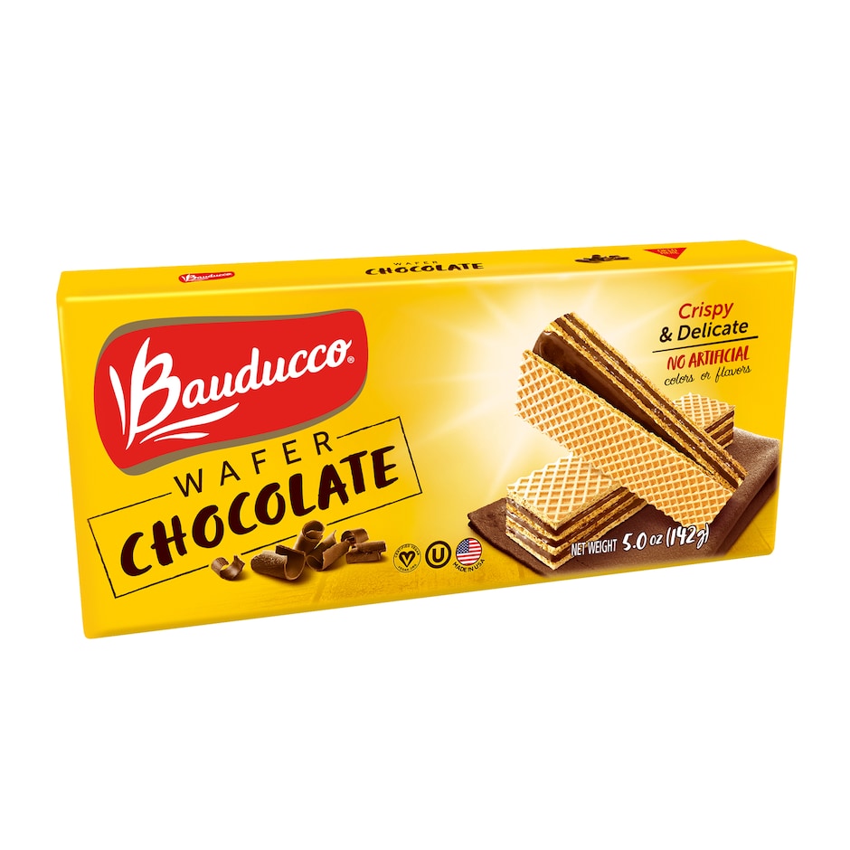 Bauducco Chocolate Sugar Wafers 5 82 Oz Packs Dollar Tree