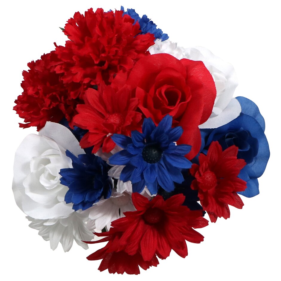 Red White And Blue Flowers Dollar Tree Inc
