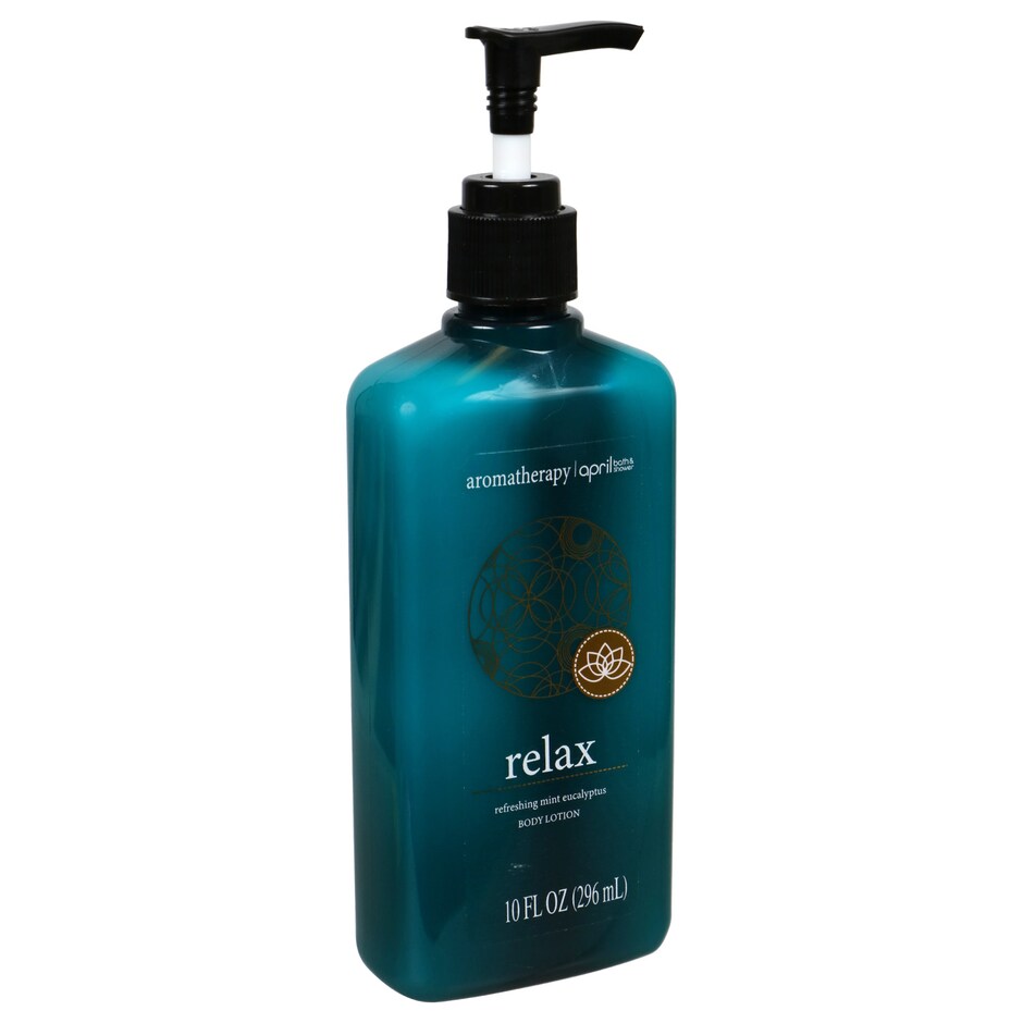 Bulk April Bath & Shower Relax Aromatherapy Body Lotion, 10oz. Bottles