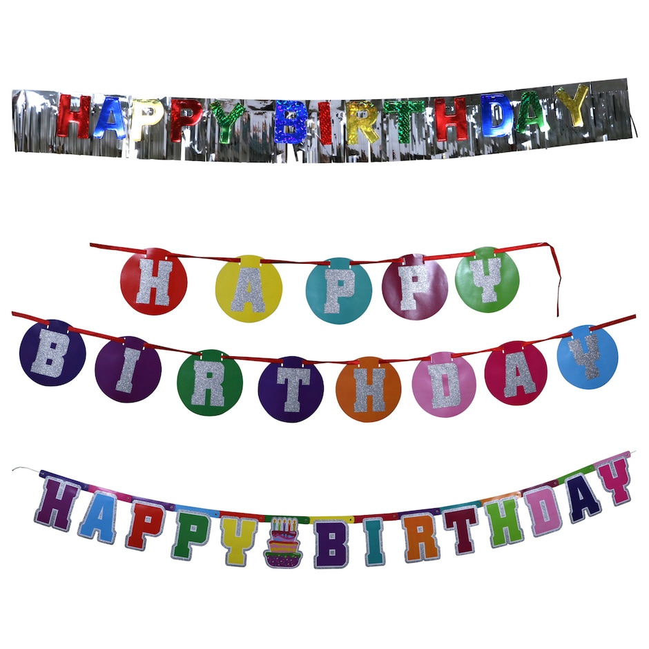 Hanging Streamers & Party Wall Decorations | DollarTree.com