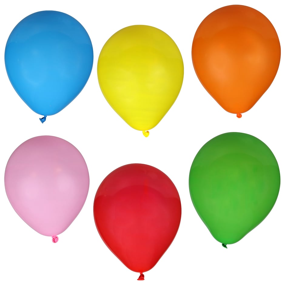 Colorful Latex Balloons 25 Ct Bags - 12 new roblox birthday party decor latex balloons 6 18 pcs