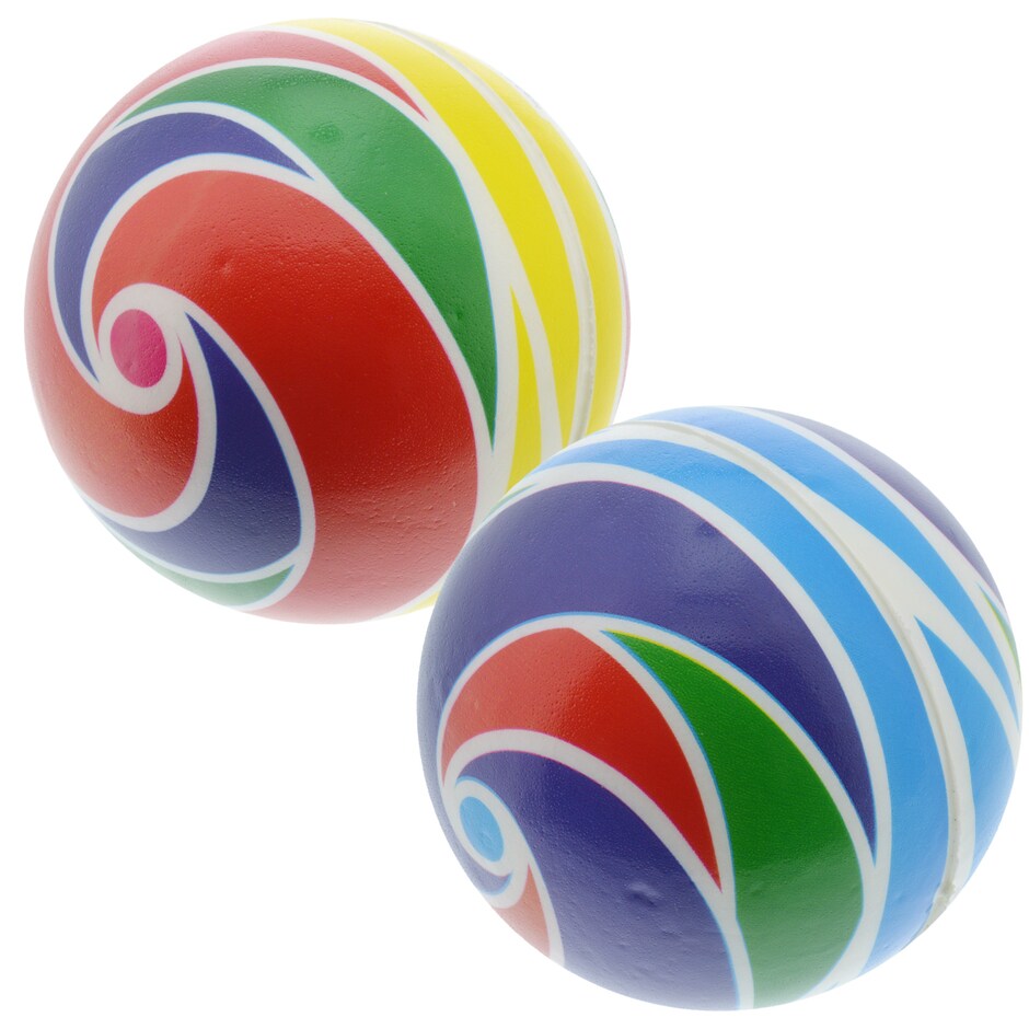 Bulk Stylish Foam Play Balls, 4 in. Dollar Tree