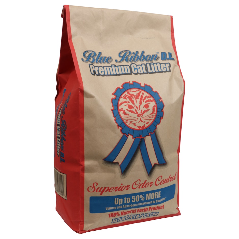 Bulk Blue Ribbon Premium Cat Litter, 4 lb. Bags Dollar Tree