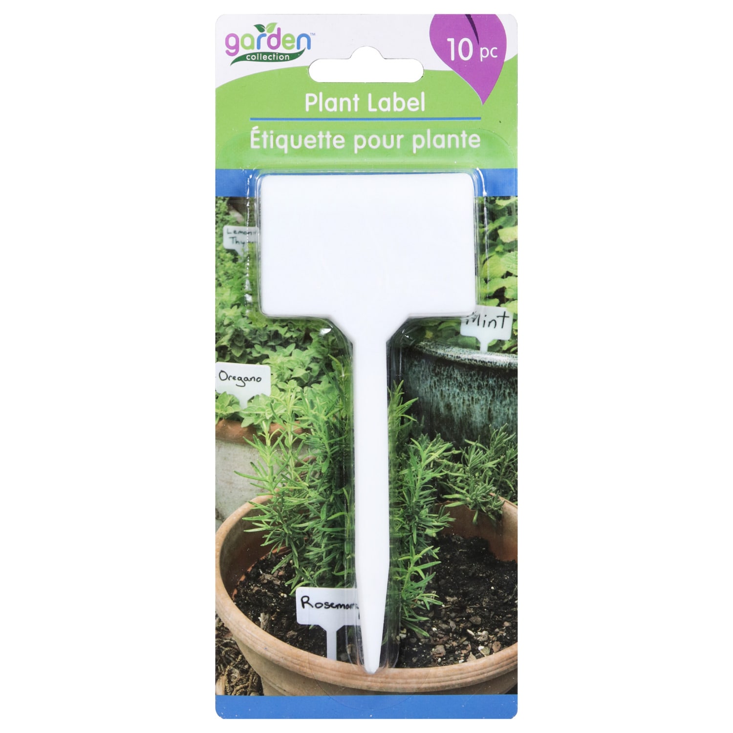 View Garden Collection Plastic Plant Labels,