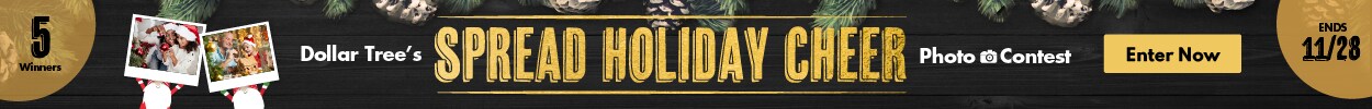 Dollar Tree\'s Holiday Photo Contest