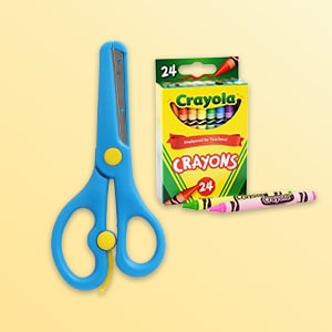 My First Crayola, Safety Scissors, Art Tools, 3 Scissors, Paper
