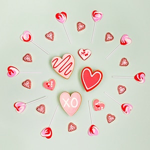 Easy Dollar Tree Valentine Heart Mantle Decor - Shop at Blu