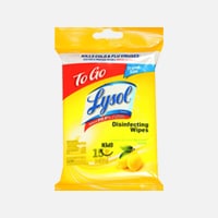 10-ct. pack of Lysol cleaning wipes