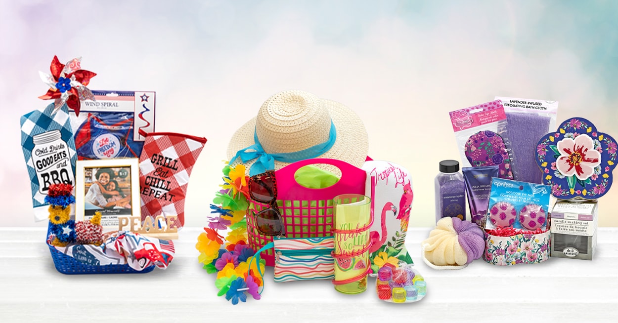 Tropical Mother's Day Gift Basket Idea that Mom Will LOVE!