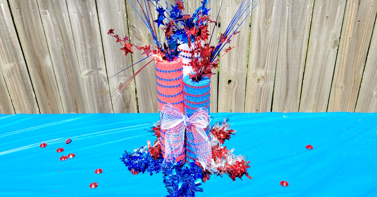 Pool Noodle Summer Party Décor